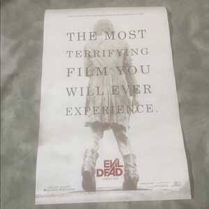 EVIL DEAD 2013 Movie Poster Ghost House horror Sam Raimi Origin 11 x 17